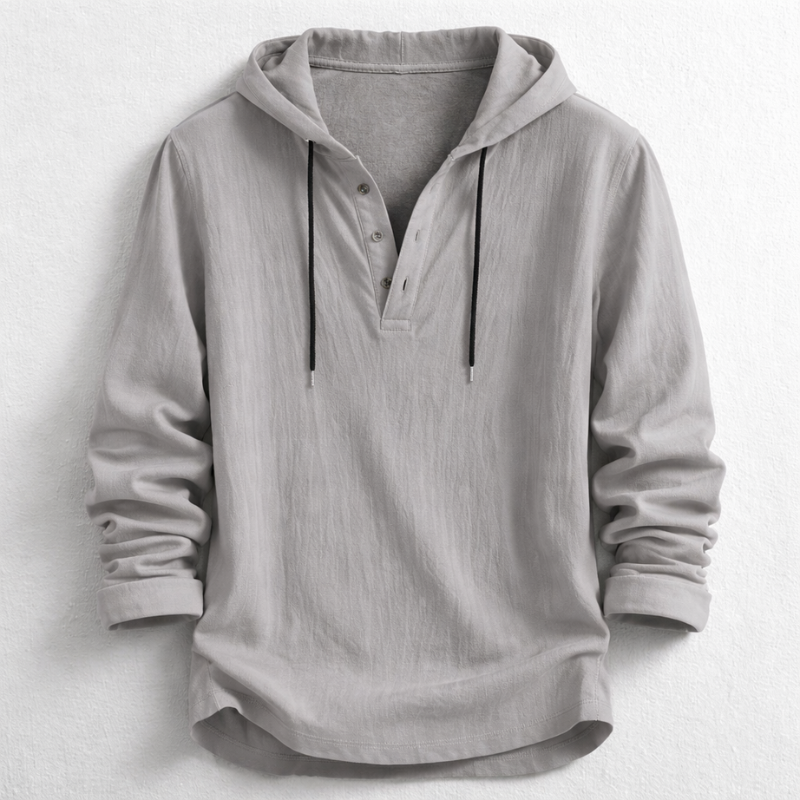 Classic Hooded Shirt for Men - Elena Harper