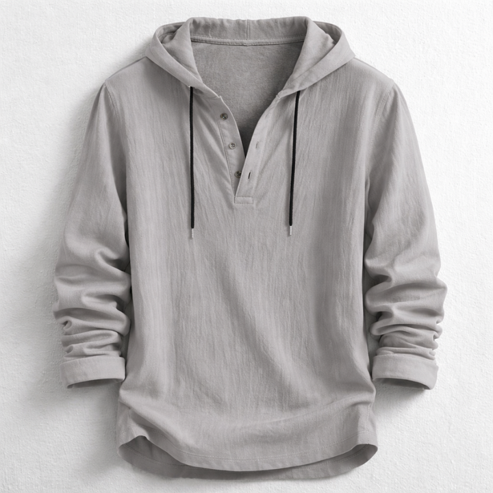 Classic Hooded Shirt for Men - Elena Harper