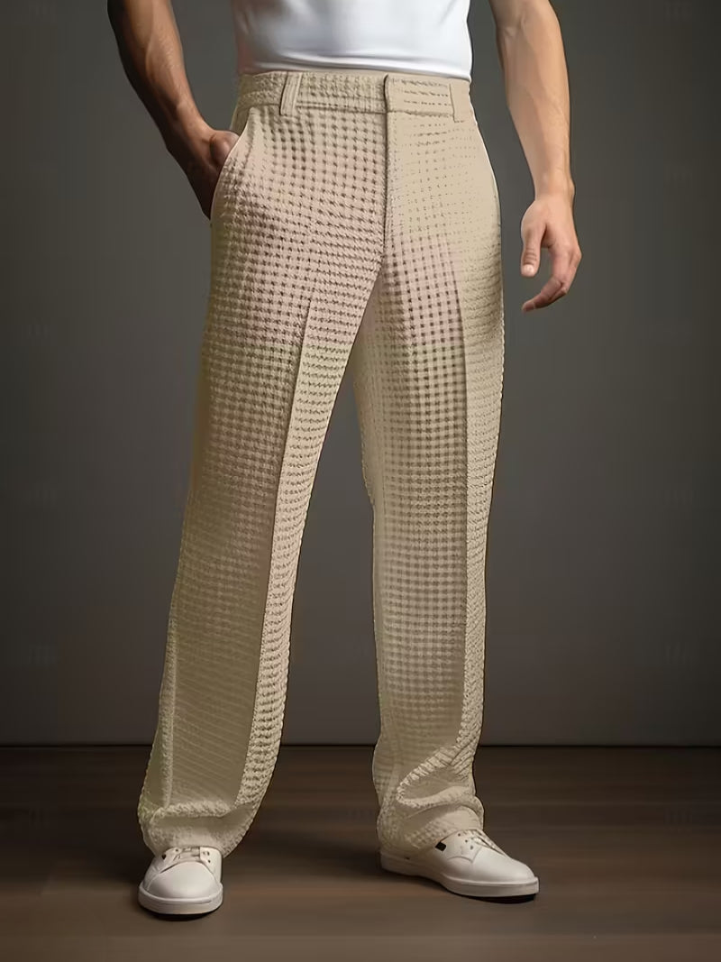 Tommen - Lightweight Structured Pants With Side Pocket