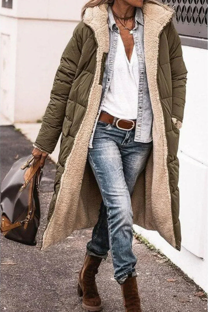Giannina Reversible and Comfortable Jacket, view 5 - Elena Harper