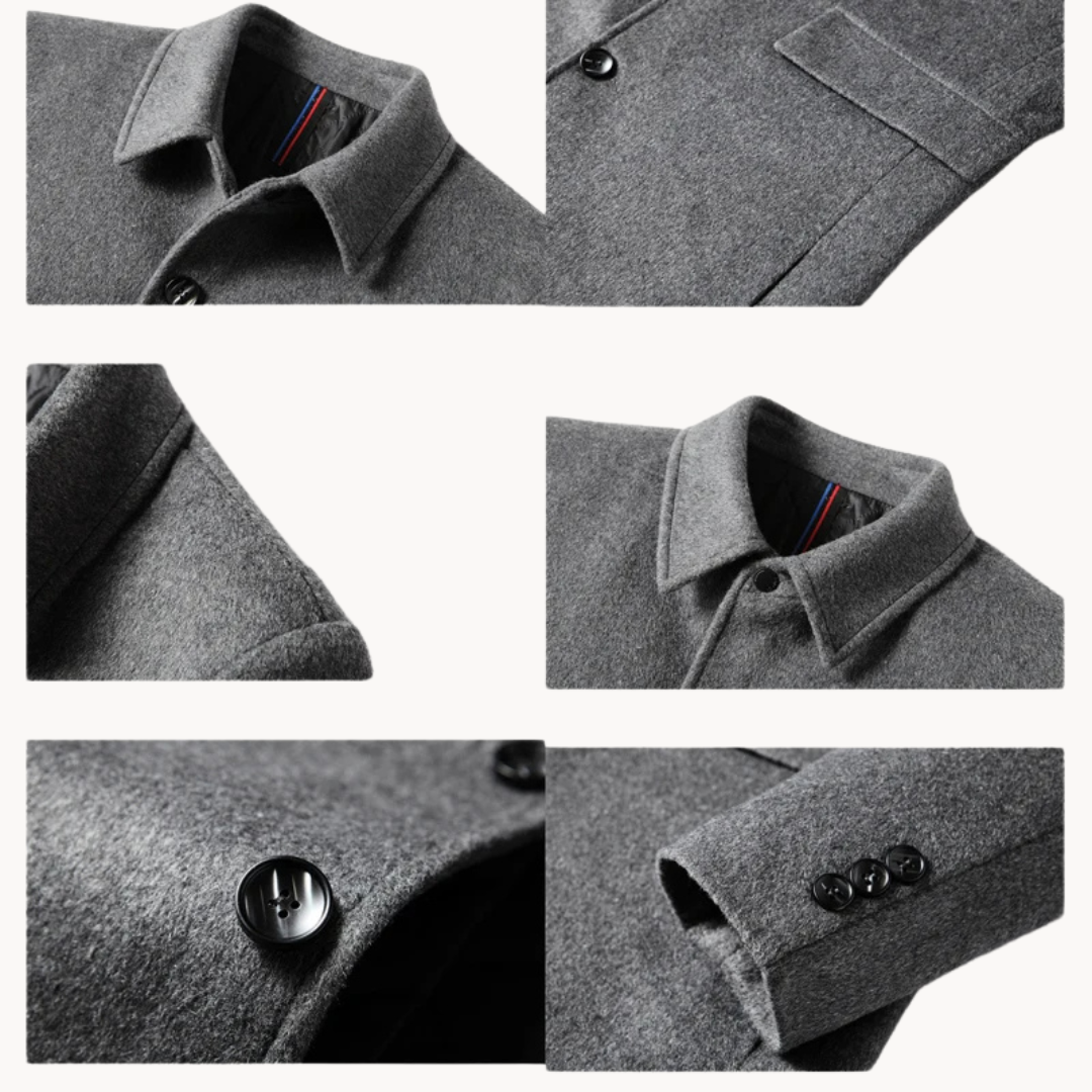 ELENA HARPER™  |  CLASSIC WOOL COAT