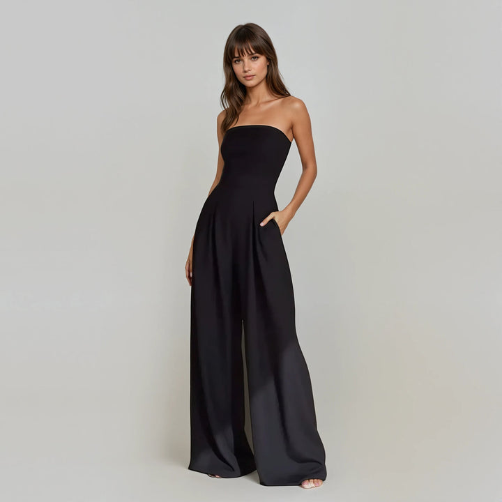 Malene Strapless Jumpsuit - Elena Harper