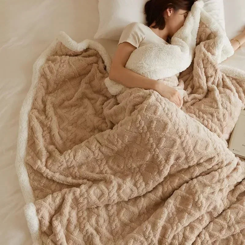 WarmWool - Thick Lambswool Winter Blanket