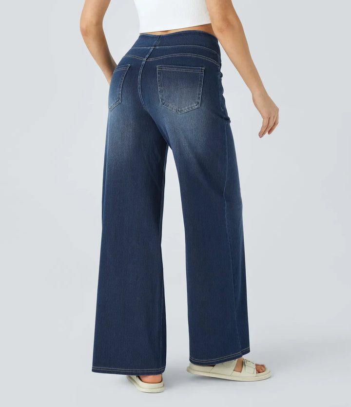 Anete Stretch and Comfortable Jeans, view 3 - Elena Harper