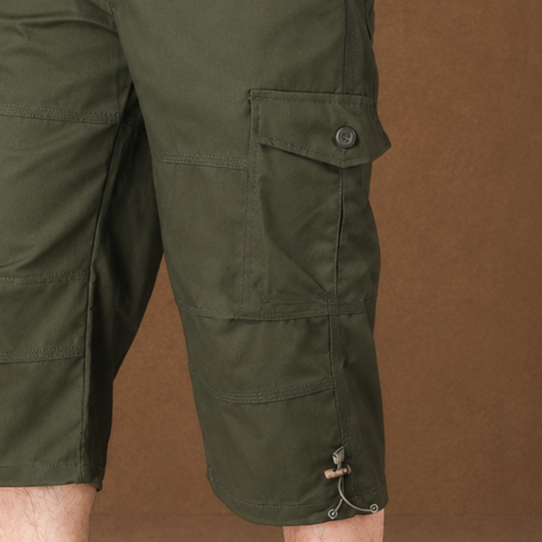 Cargo Capri Shorts - Elena Harper