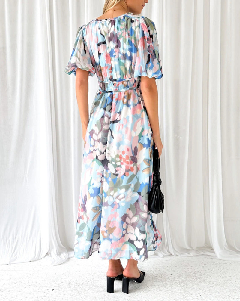 Wilka - Elegant Floral Dress