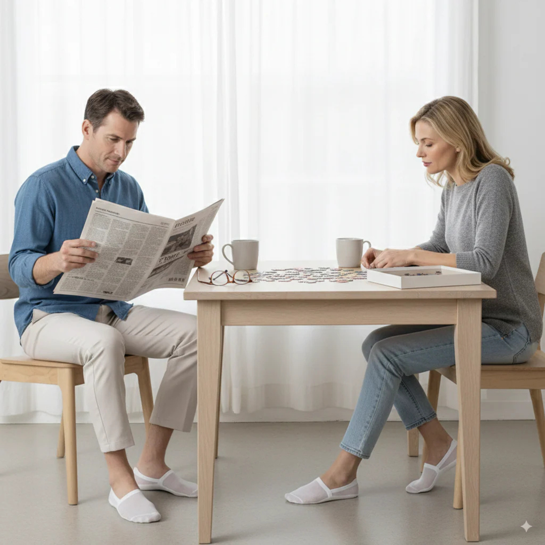 Nora-Mae Breathable Invisible Comfort Socks