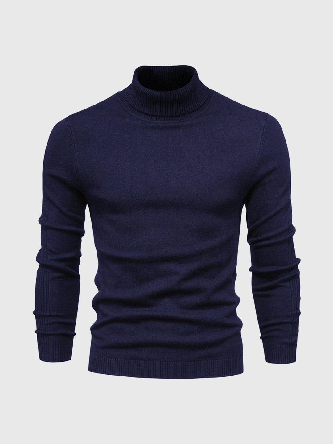 High Neck Polo Sweater