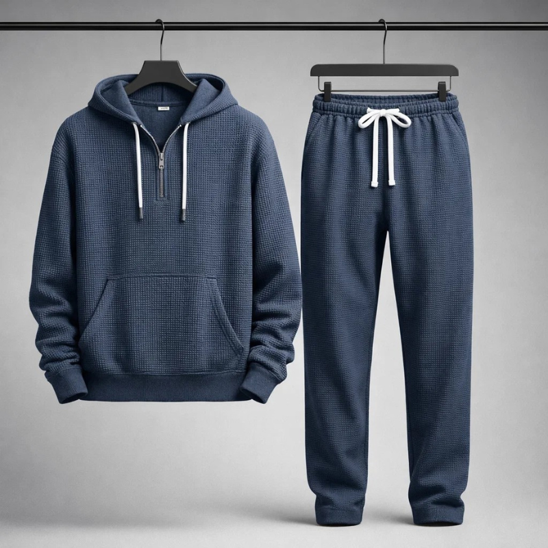 ELENA HARPER™  |  TEXTURED KNIT SET FOR MEN