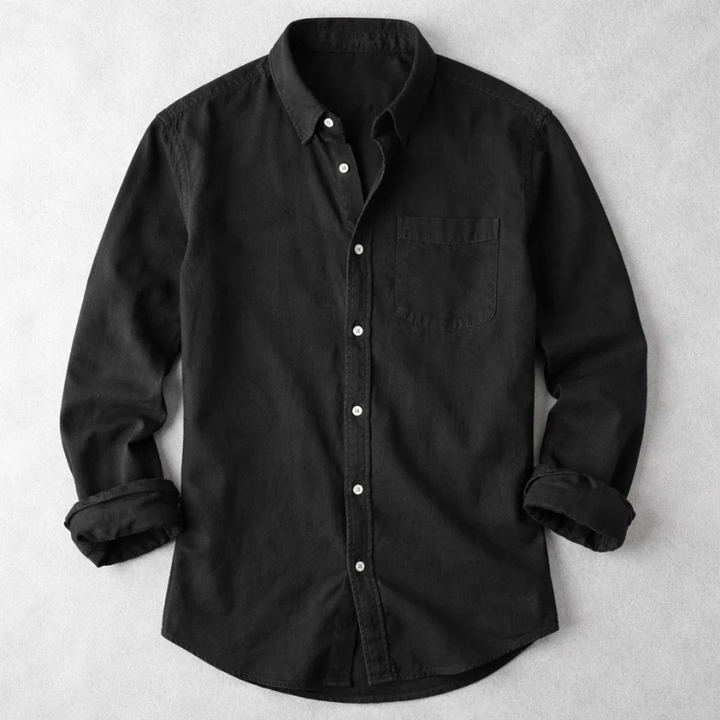 Antique Cotton Shirt for Men - Elena Harper