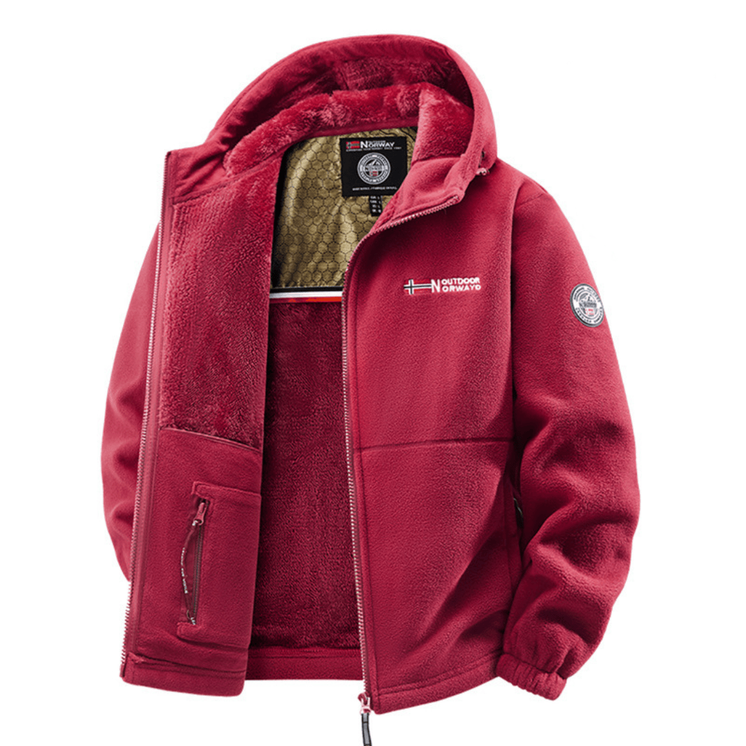 ELENA HARPER™  |  INSULATED POLAR FLEECE BOMBER JACKET FOR MEN
