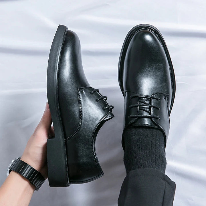 Men's Lace-up Oxford Shoes - Elena Harper
