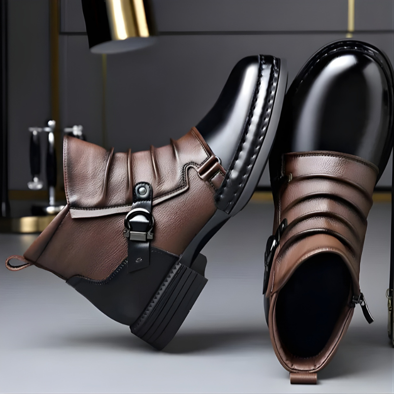 ELENA HARPER™  |  MEN'S BUCKLE BOOTS