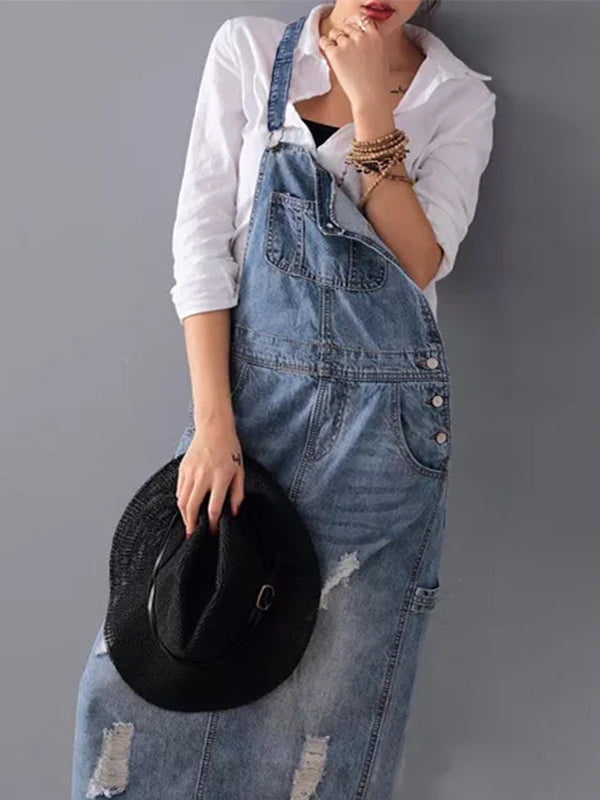 Anna - Chic Overall Dress