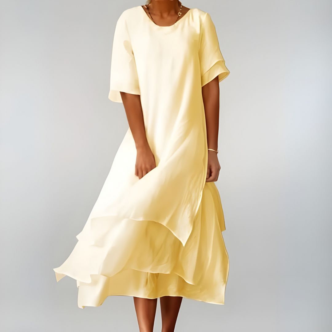 AGNÈS | LONG, LIGHT, AND ELEGANT DRESS