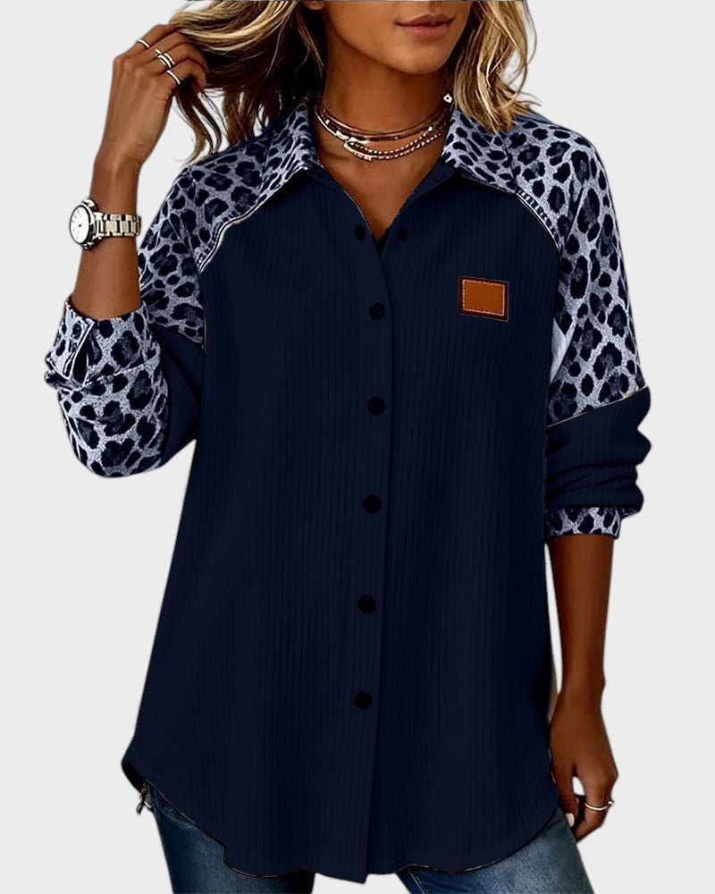 Women's Leopard Print Shirt | Casual & Chic