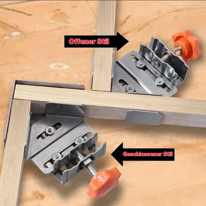 1+1 FREE | PreciseAngle™ - Stainless Steel Corner Clamps [Last Day Discount]