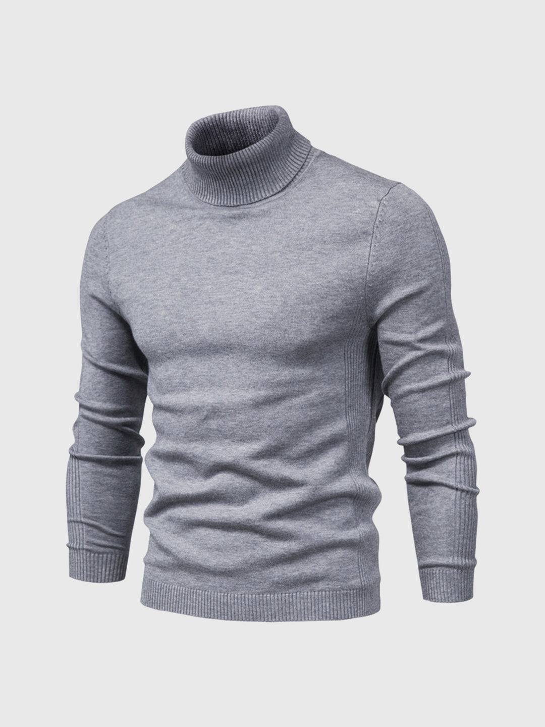 High Neck Polo Sweater
