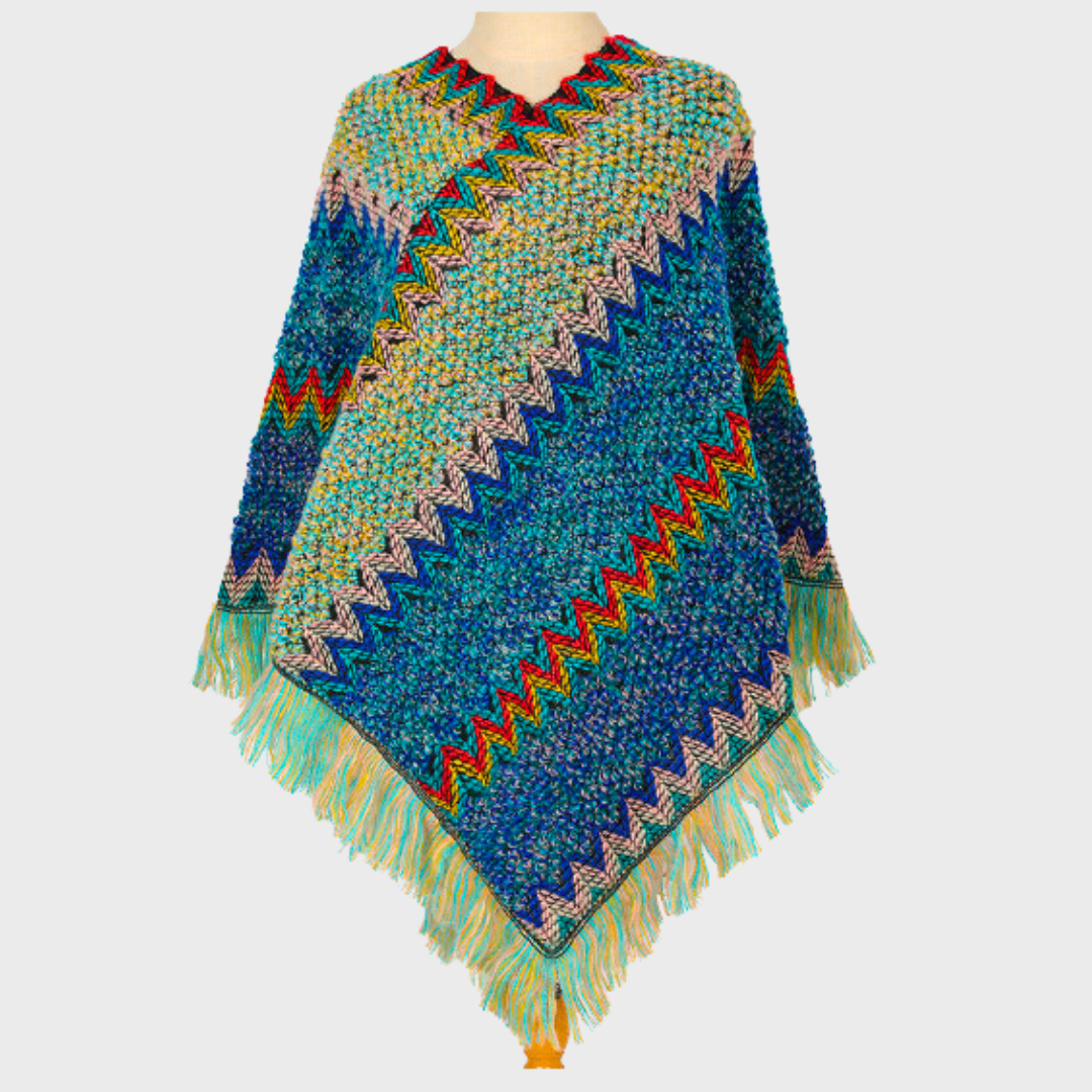 Louisa - Women's Boho-Inspired Poncho