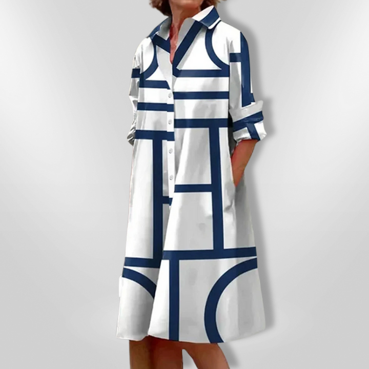 Nyla Everyday Pocketed Midi Dress - Elena Harper