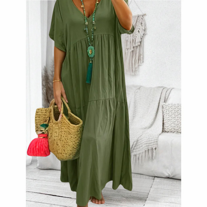 Noemi Belly Cover Dress - Elena Harper