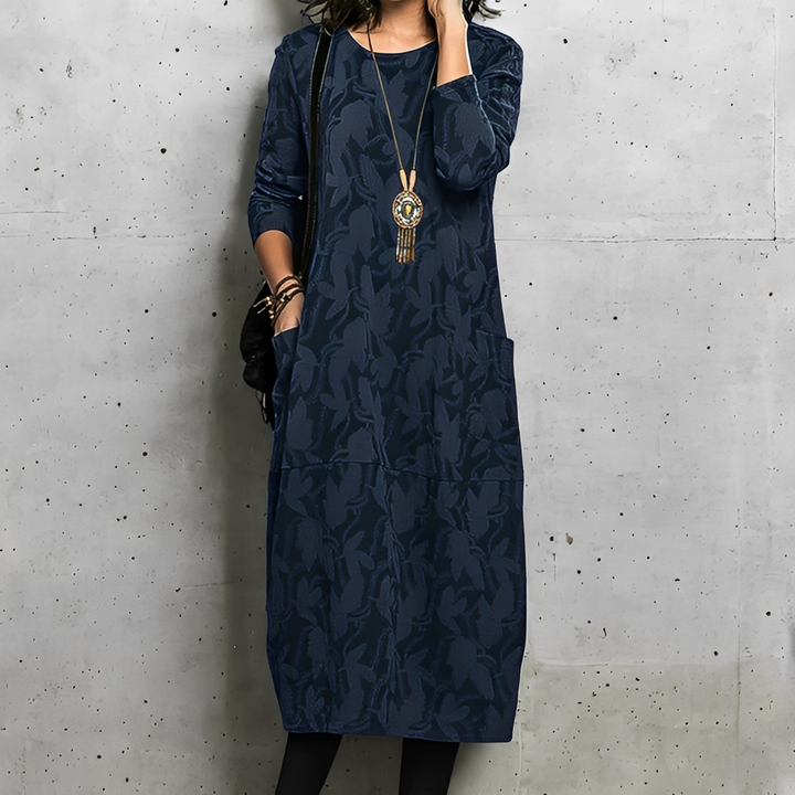 Abdelaine Elegant Winter Dress for Women - Elena Harper