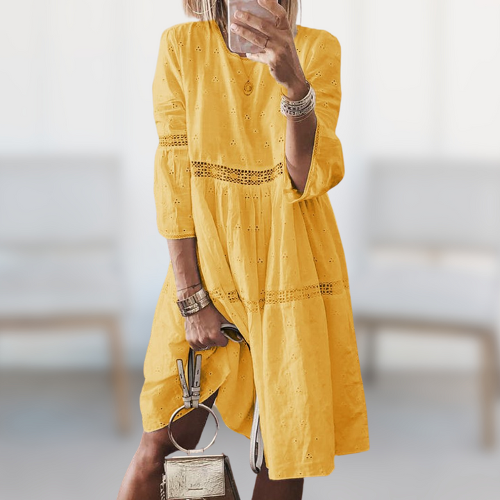 Vera Elegant Summer Dress - Elena Harper