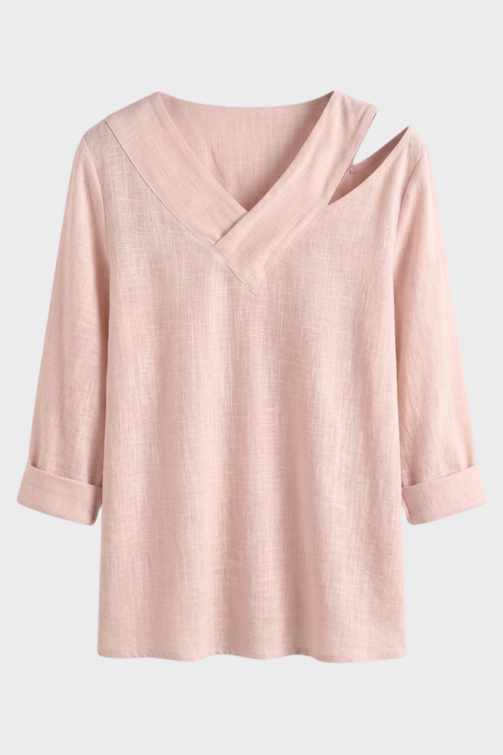 Women's Asymmetrical Top | V-Neck