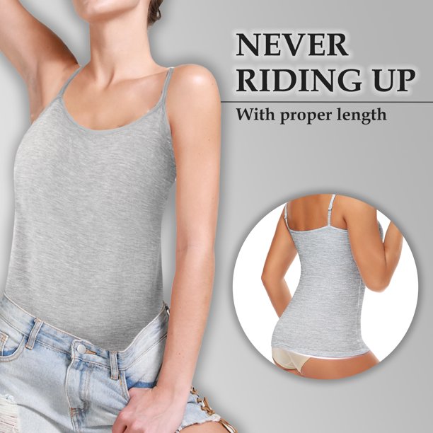 Camille Tank Top with Integrated Bra (Buy 1 Get 1 Free), view 4 - Elena Harper