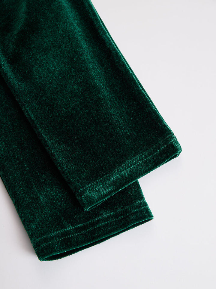 Elegant Velvet Midi Dress