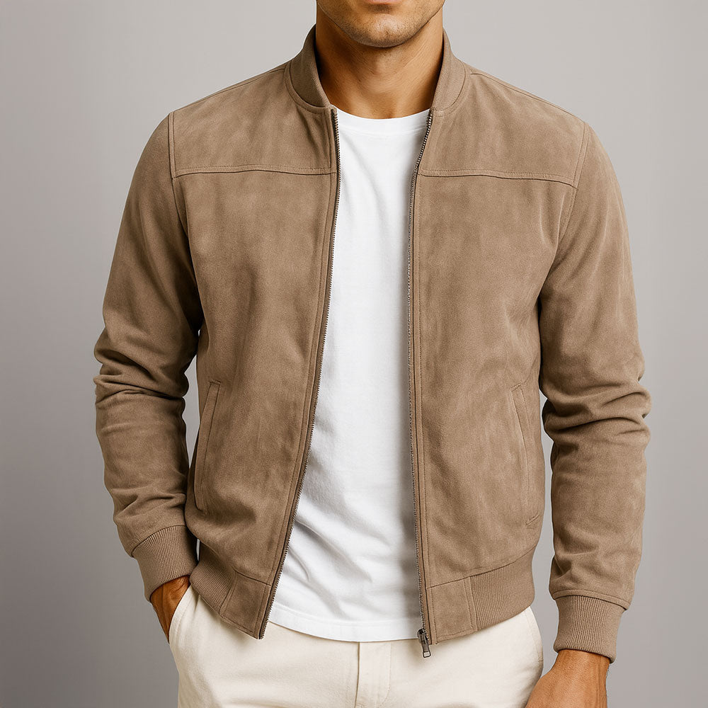 Adrian Modern Style Bomber Jacket - Elena Harper