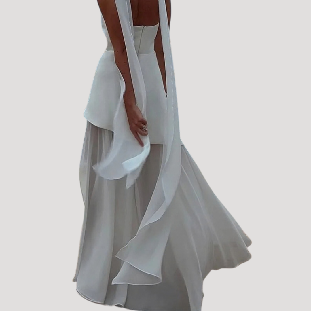 Elegant Split Long Dress