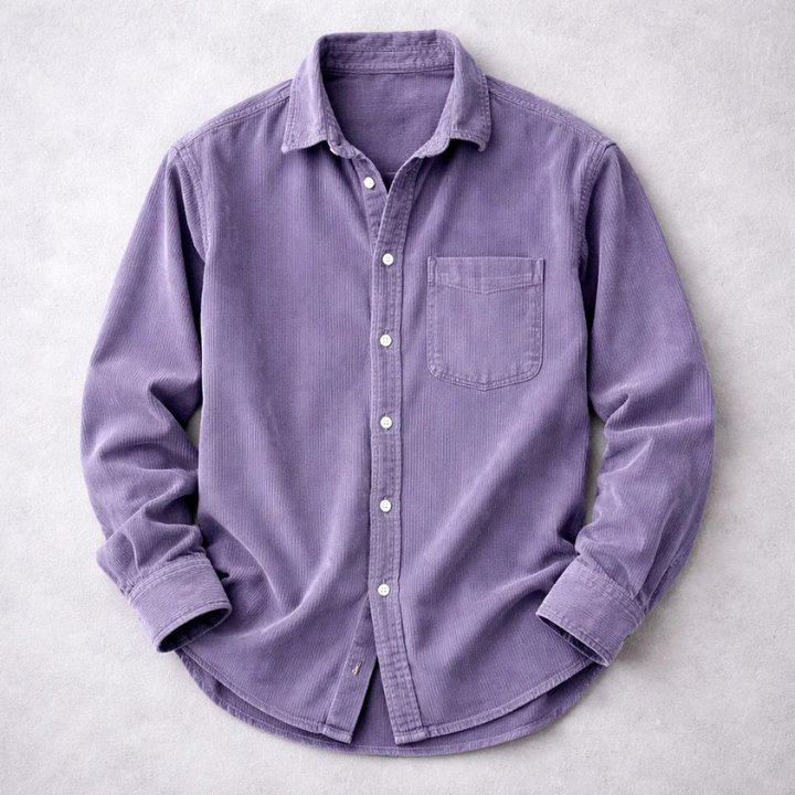 ELENA HARPER™  |  COTTON CORDUROY SHIRT FOR MEN