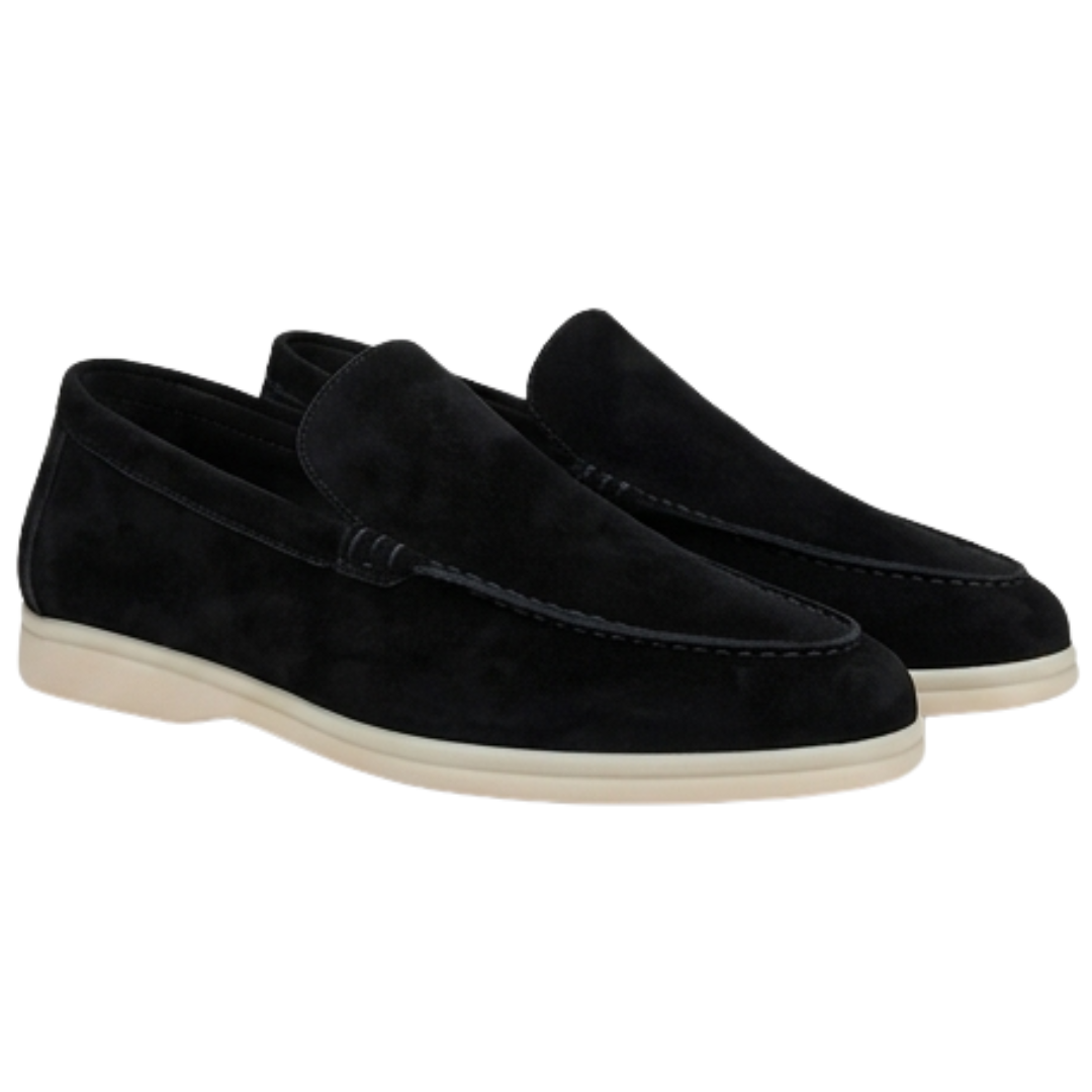 Classic Suede Loafers for Men - Elena Harper