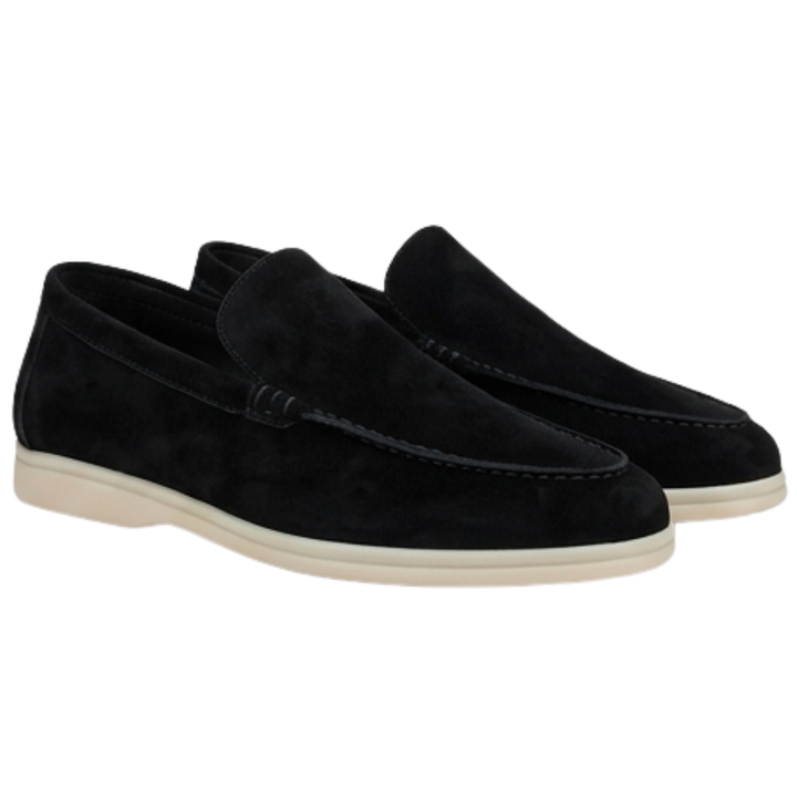 Classic Suede Loafers for Men - Elena Harper
