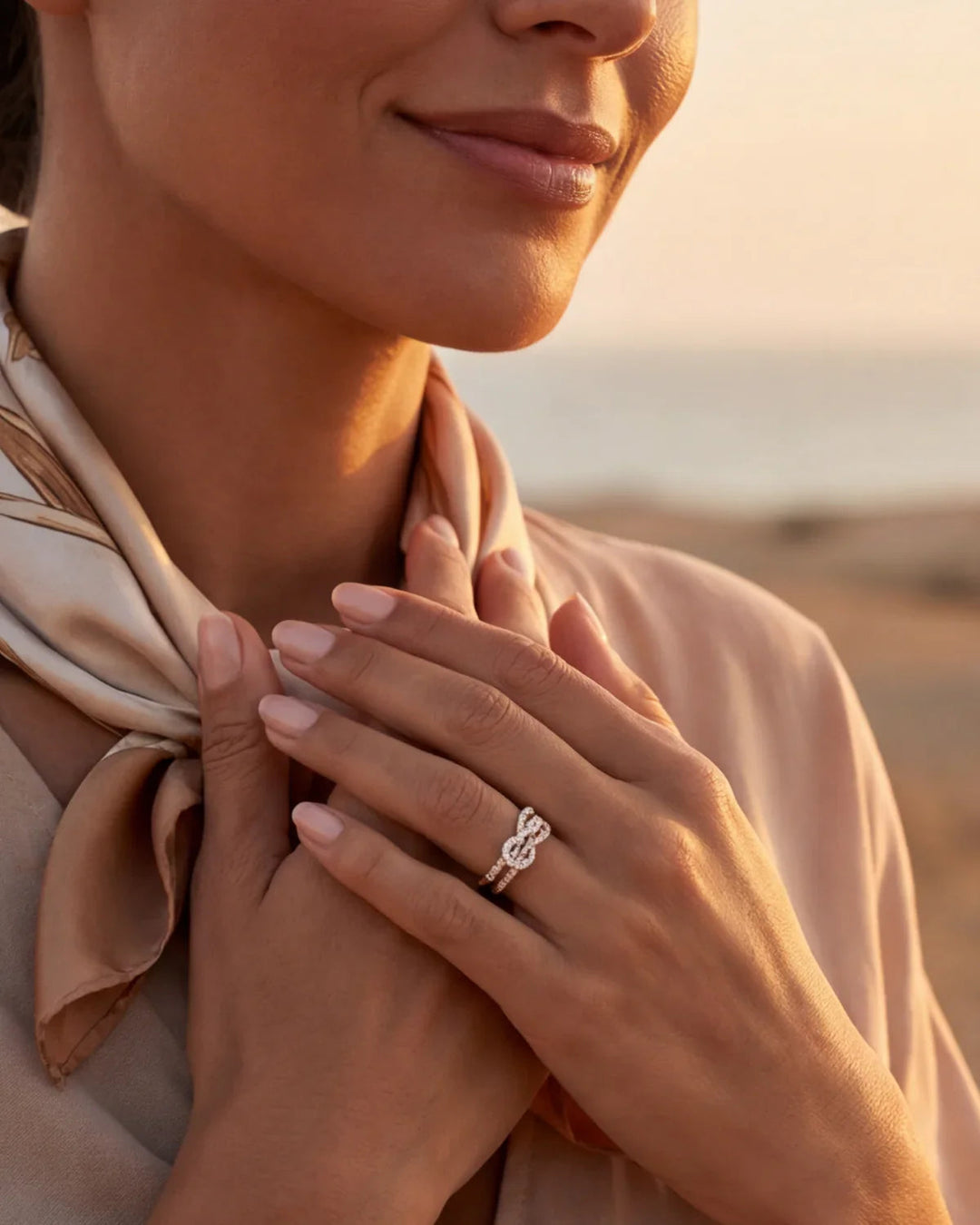 Albane | Infinity Ring - Endless Elegance
