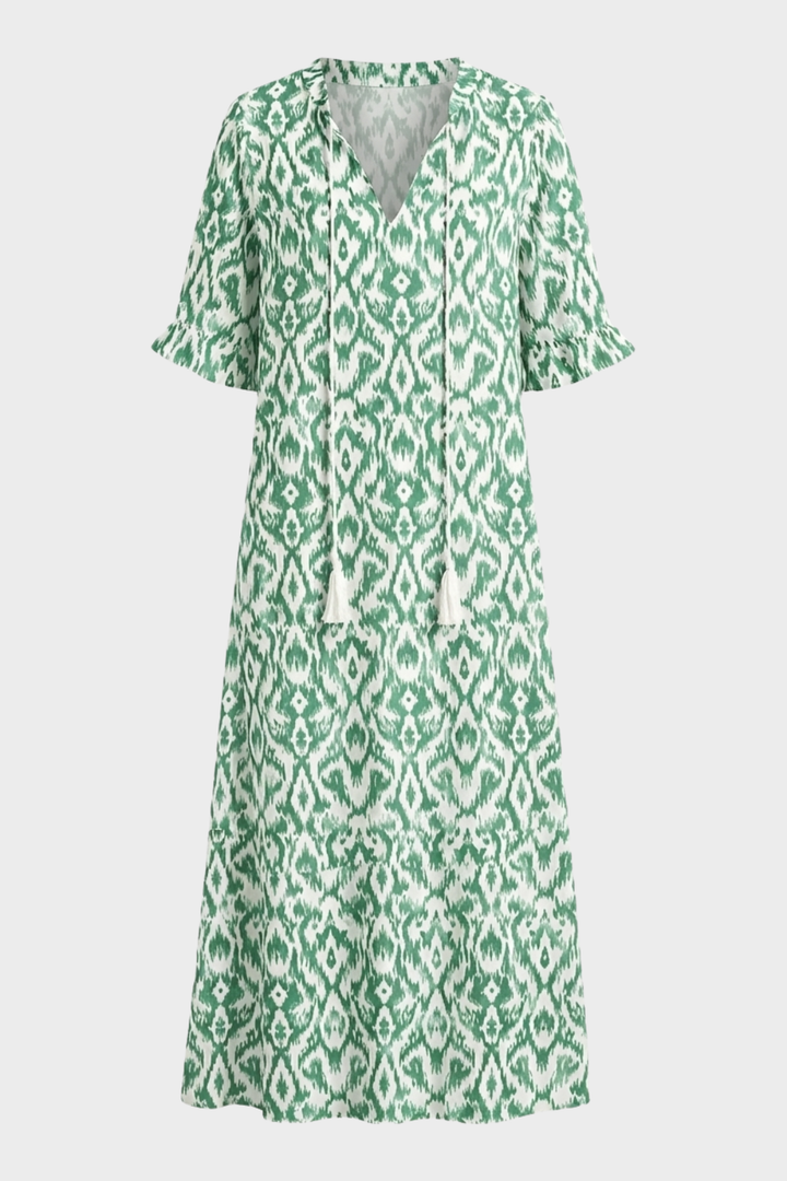 Ladies Boho Summer Dress | Vintage