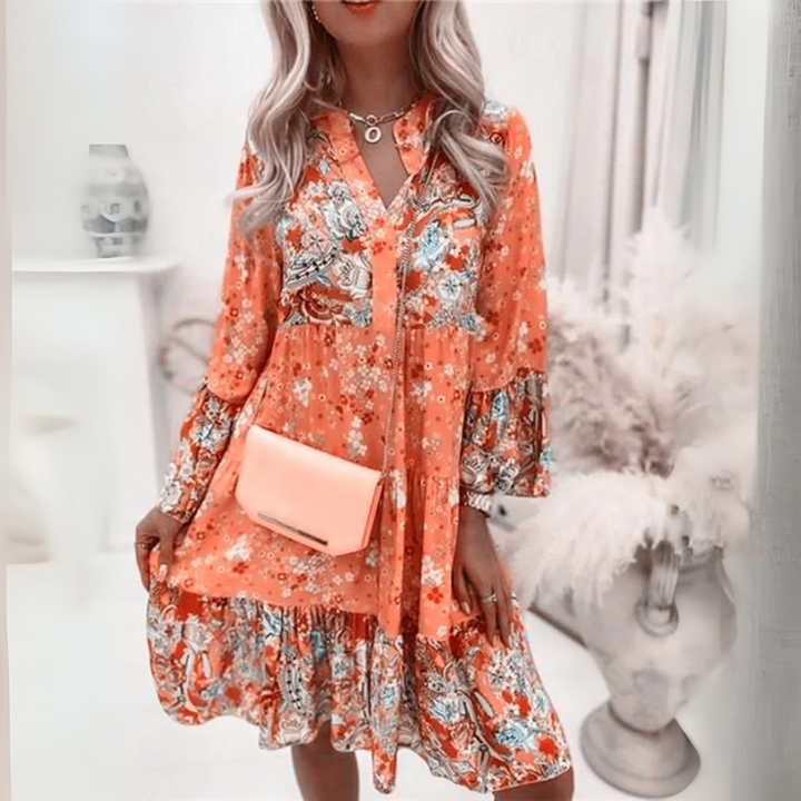 Alanise Flattering Comfort Dress - Elena Harper