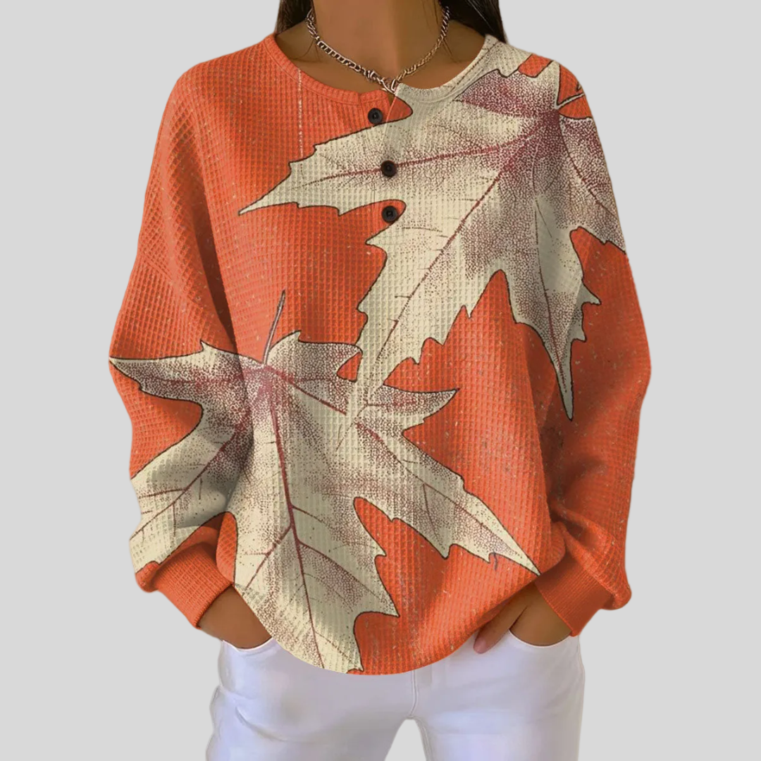 Crimsonleaf Warm & Beautiful Sweatshirt - Elena Harper