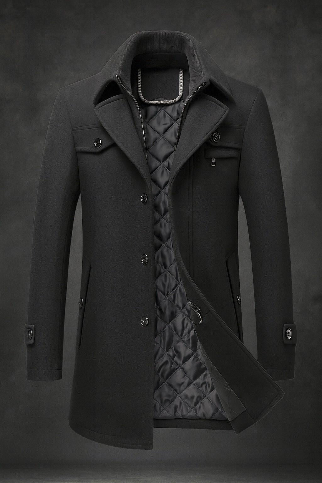 ELENA HARPER™  |  HANDMADE WOOL COAT