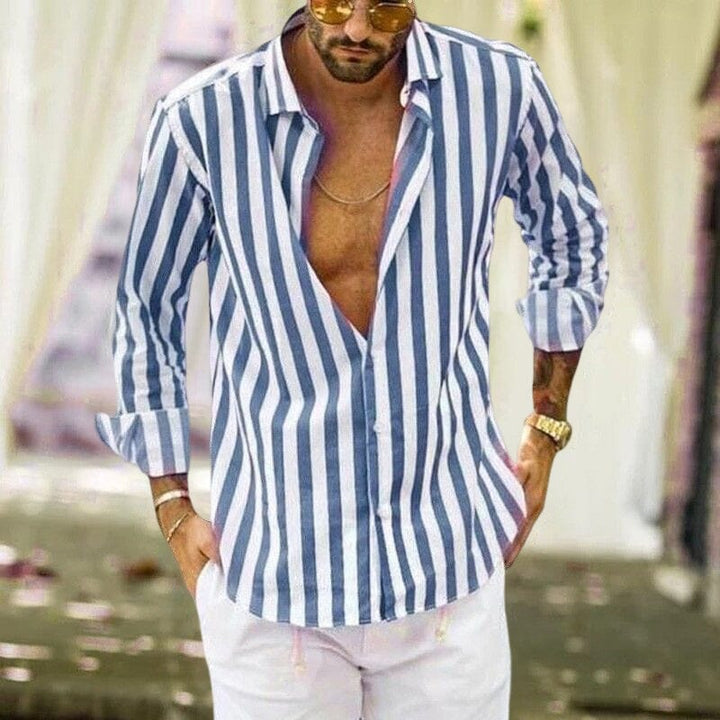 Alain | Striped Shirt for Men
