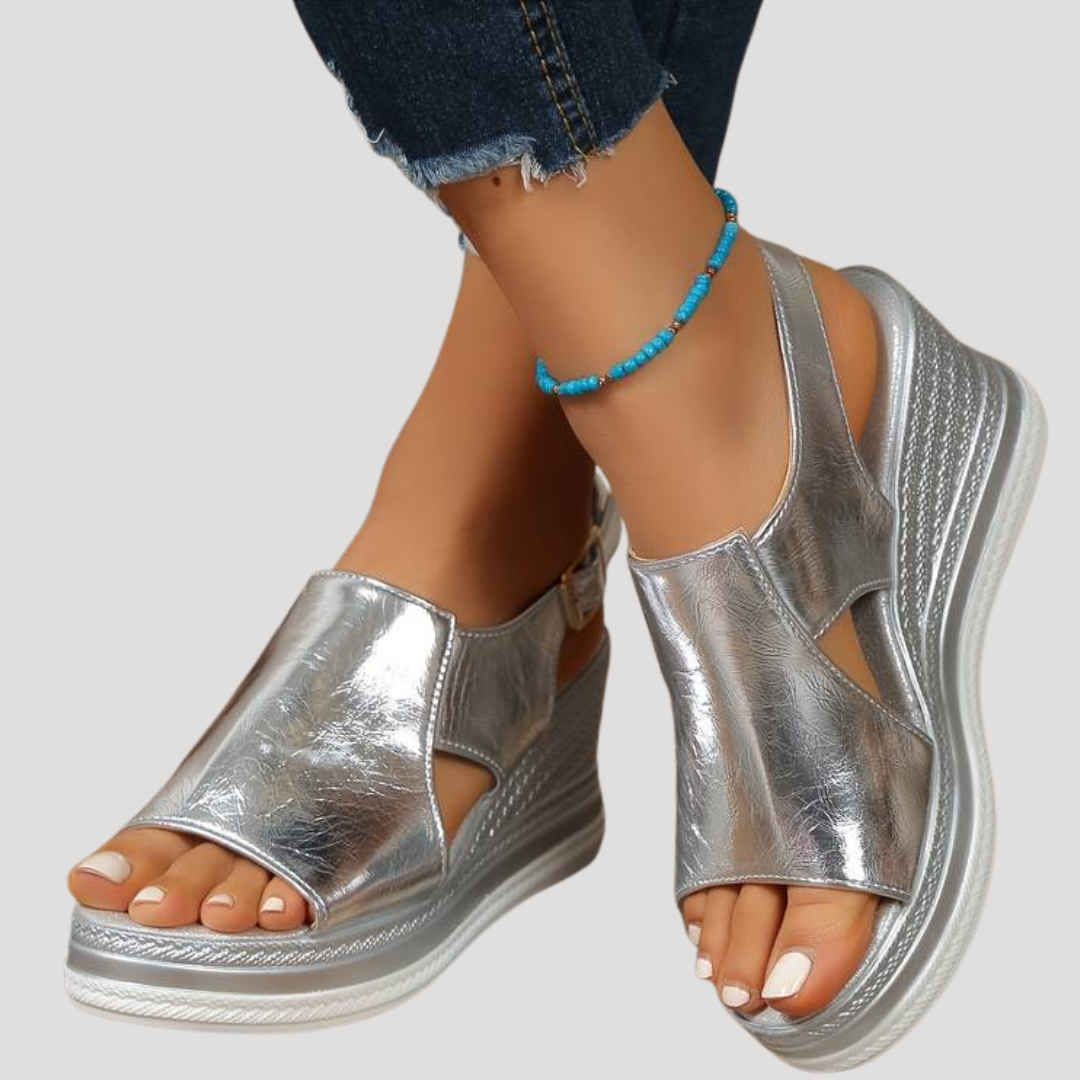 Women's Open-Toe Platform Sandals