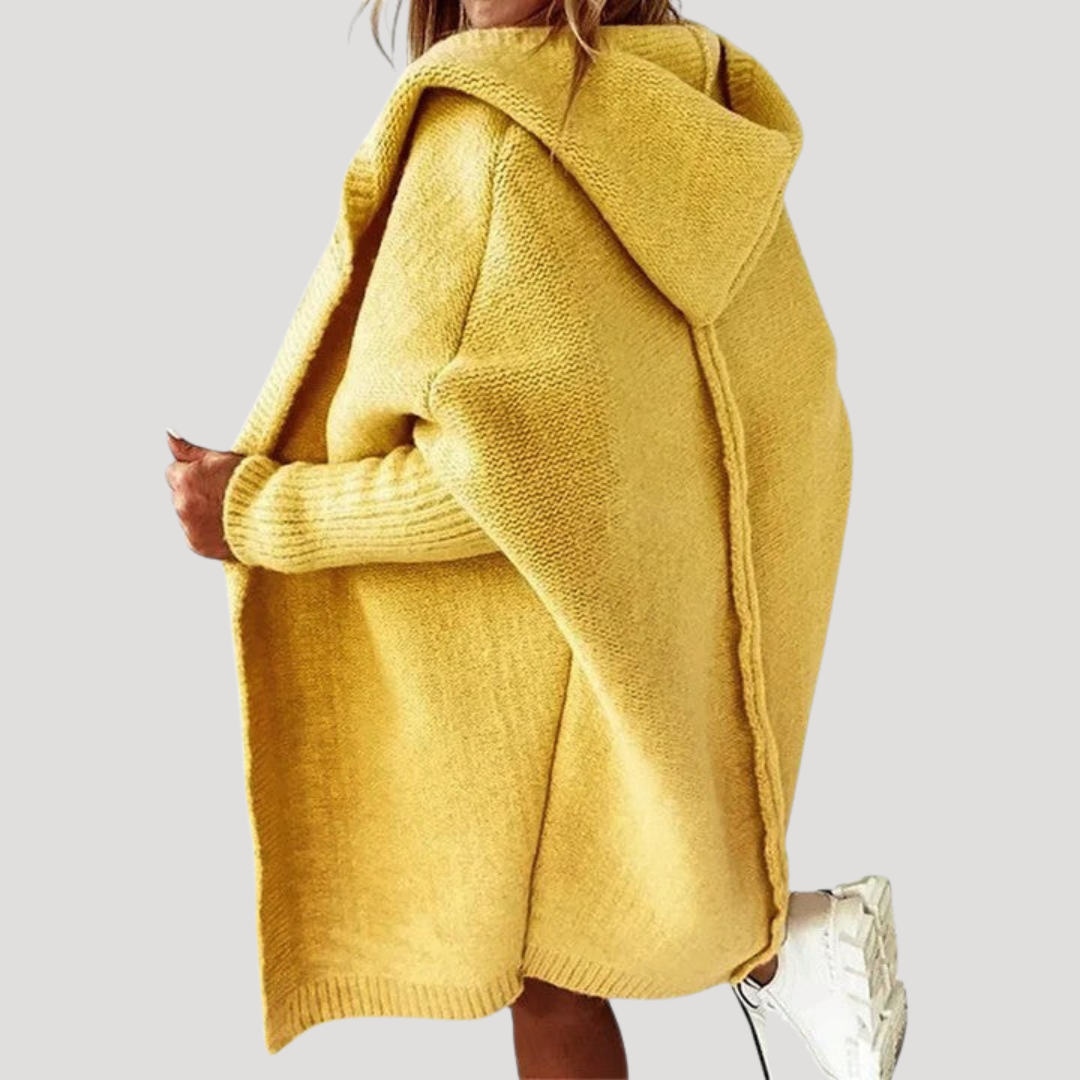 Women's Oversized Casual Hooded Cardigan
