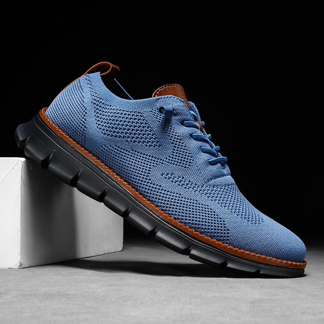 Mesh Oxford Shoes for Men - Elena Harper
