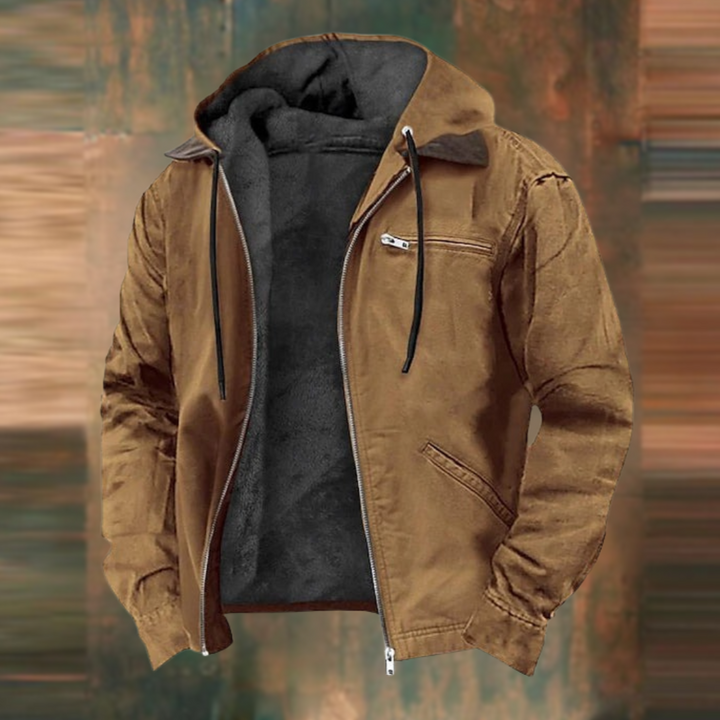 Ambrose | Men's Fall Jacket with Multiple Pockets and Zip Front