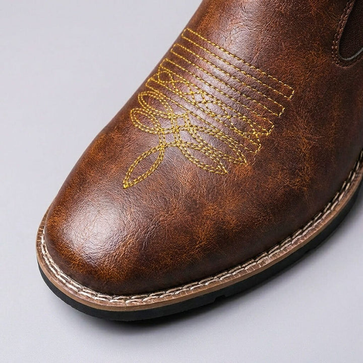 Gabriel | Vintage Chelsea Boots Made of Genuine Leather