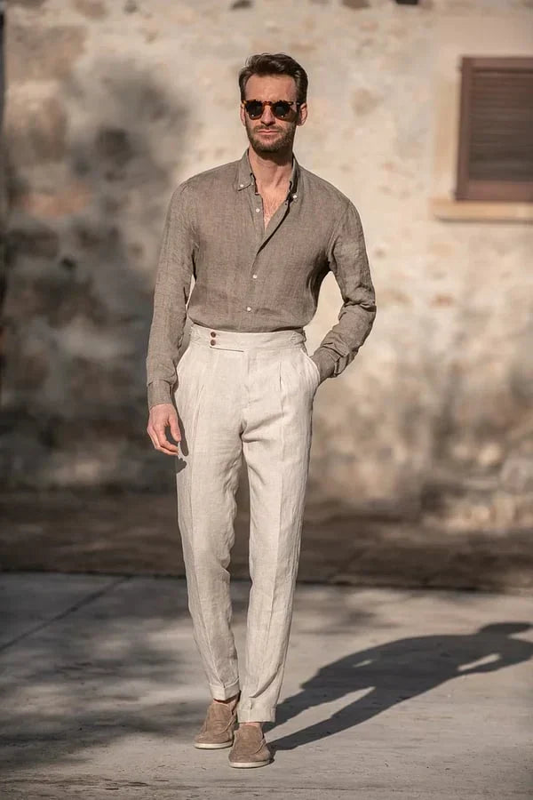 Rolf Pants with Side Adjustment, view 9 - Elena Harper
