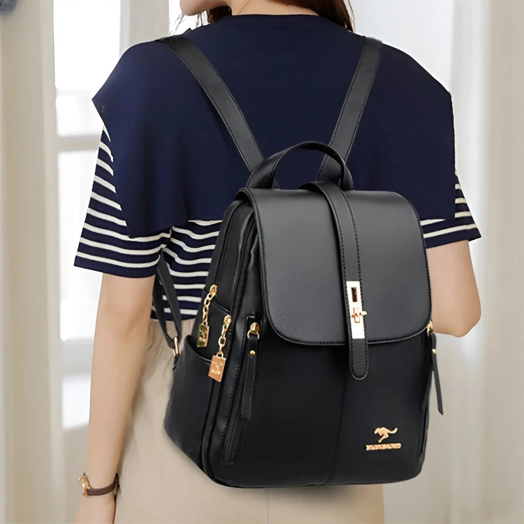 Freya | Elegant Leather Backpack for Stylish Everyday Moments