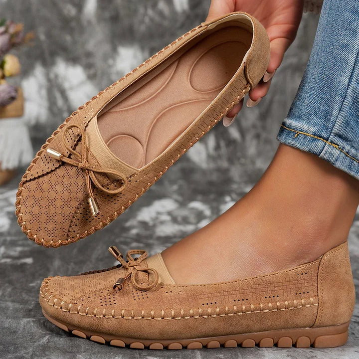Leno Casual Comfortable Loafers with Supportive Insole, view 4 - Elena Harper