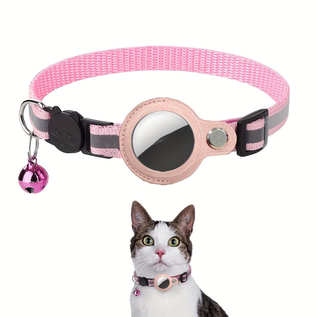 Reflective Cat Collar – Safety Buckle and Bell for Increased Visibility